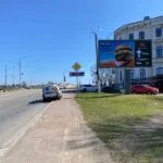 Билборд 3х6 по аддресу пересечение ул. Северный Вал и ул. Подгорная, Выборг, Ленинградская область, 188800.