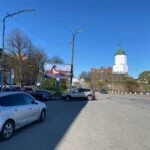Билборд 3х6 по аддресу пересечение ул. Северный Вал и ул. Подгорная, Выборг, Ленинградская область, 188800.
